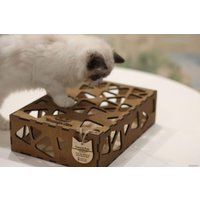 Игрушка для кошек Чешир Умник (коричневый)