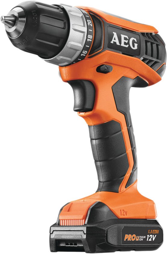 

Дрель-шуруповерт AEG Powertools BS 12G3 LI-152C 4935451090 (с 2-мя АКБ 1.5 Ah)
