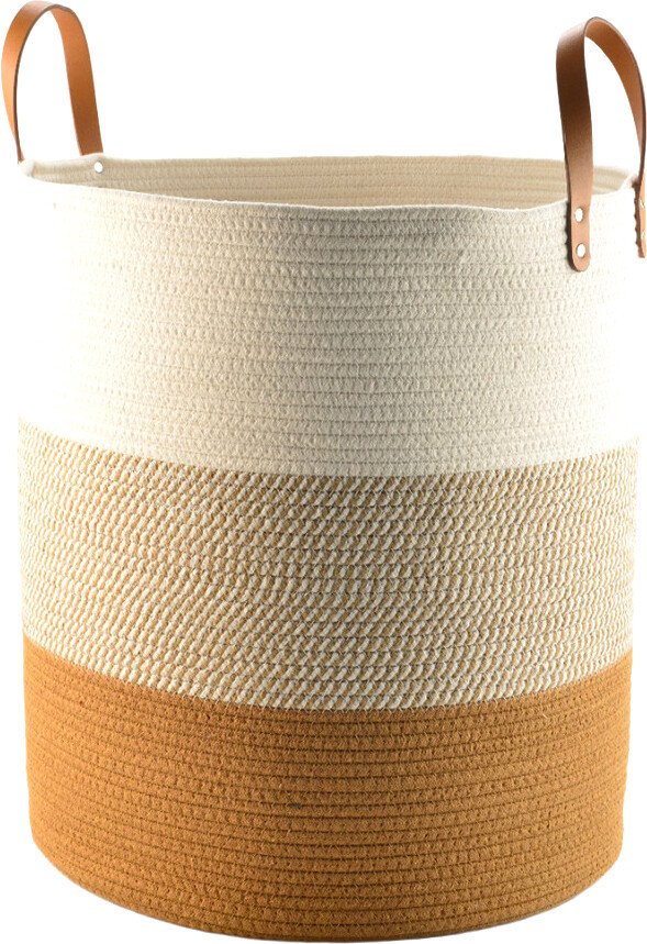 

Корзина Bergenson Bjorn Moen TL-BB-BSKMN-CTN-45 (бежевый/горчичный)