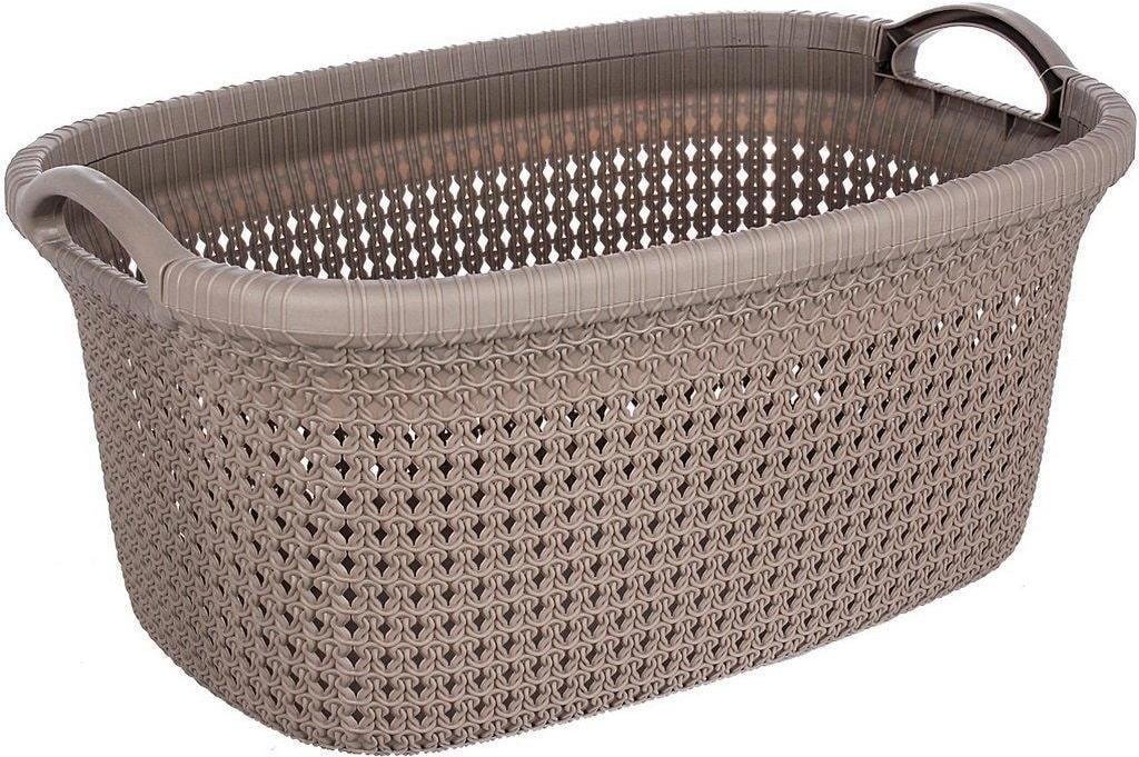 

Корзина Эльфпласт Paola 30л овальная (серо-коричневый)