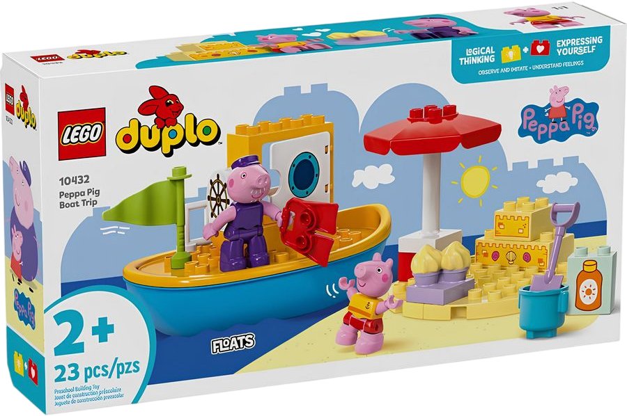 

Конструктор LEGO Duplo 10432 Поездка на лодке со Свинкой Пеппой