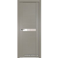 Межкомнатная дверь ProfilDoors 2.01XN L 70x190 (стоун, стекло Lacobel Перламутровый лак)