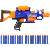 Бластер игрушечный Наша Игрушка с мягкими пулями 7055