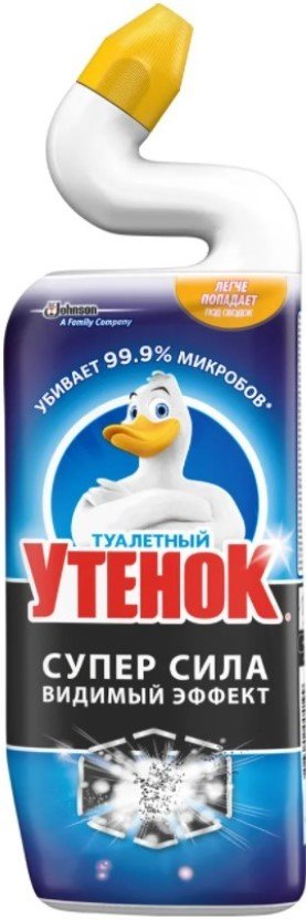 

Средство для унитаза Туалетный Утенок Антиналет Видимый Эффект триггер (515 мл)