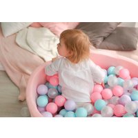 Сухой бассейн Romana Airpool (розовый с розовыми шариками) ДМФ-МК-02.53.01