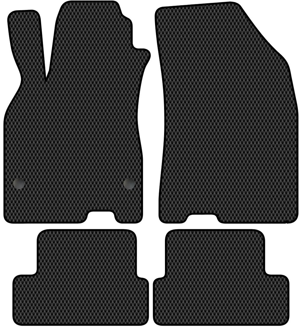 

Комплект ковриков для авто Alicosta Renault Megane III (хэтчбек 5 дв / (5 дв.)) 2014 - 2016 (черный, ромб)