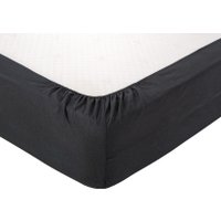 Простыня АртПостель Черный на резинке 982 (120x200)