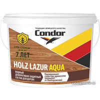 Пропитка Condor Holz Lazur Aqua (2.5 кг, белый молочный) в Гродно