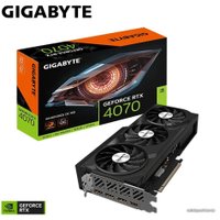 Видеокарта Gigabyte GeForce RTX 4070 Windforce OC 12G GV-N4070WF3OC-12GD