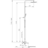 Душевая система  Gappo G2417-6 в Солигорске