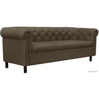Диван Brioli Винчестер трехместный (J5/коричневый)
