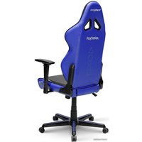 Игровое (геймерское) кресло DXRacer OH/RZ90/INW (белый/черный/синий)