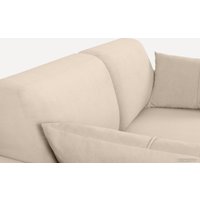 Угловой диван Divan Льери Мини Velvet Light 240324 (бежевый)