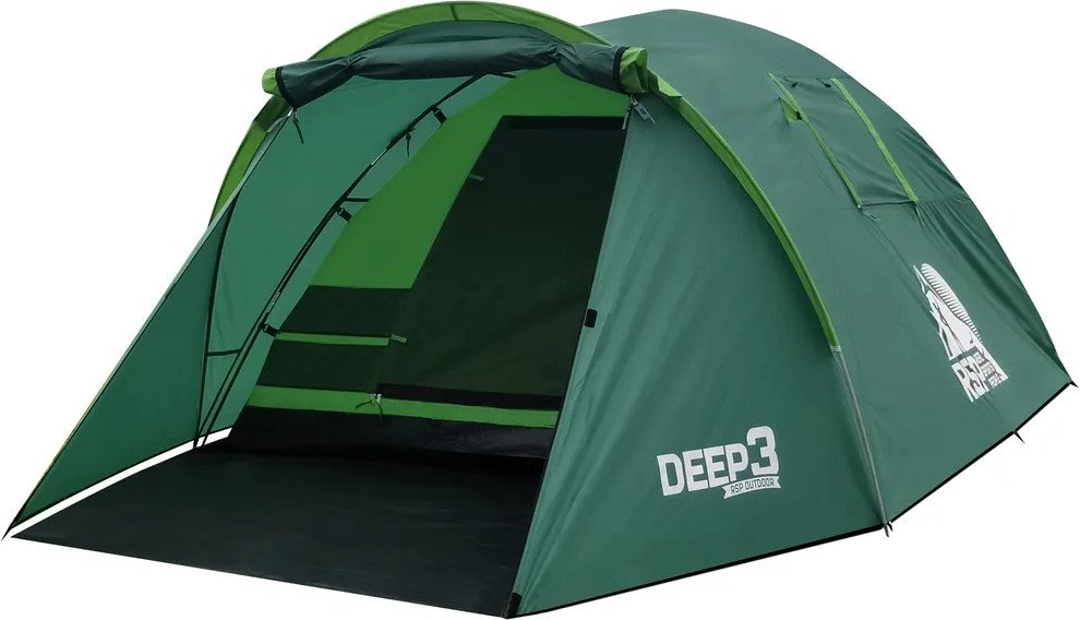 Треккинговая палатка RSP Outdoors Deep 3 (зеленый)