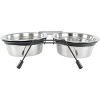 Миски на подставке ZooZooZoo на подставке SWT-6010-780 (черный)