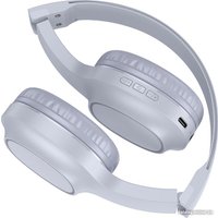 Наушники Hoco W46 (серо-голубой)