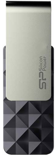 

USB Flash Silicon-Power Blaze B30 Black 16GB (SP016GBUF3B30V1K)