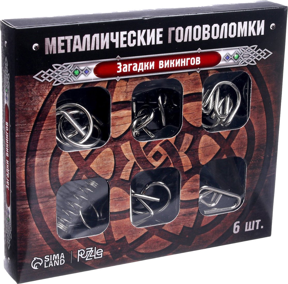 

Головоломка Puzzle Загадки Викингов 2528232 (6 шт)
