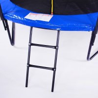 Батут Sundays JumpX 12FT (синий, с сеткой, с лестницей)