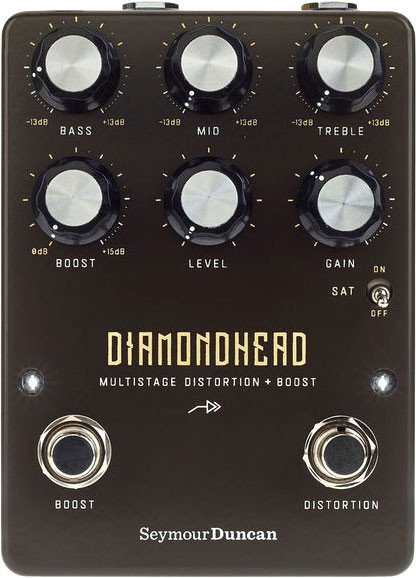 

Гитарная педаль Seymour Duncan Diamondhead Distortion + Boost Pedal 11900-016
