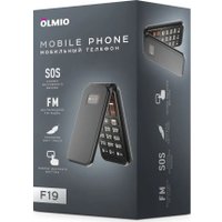 Телефон Olmio F19 (черный)