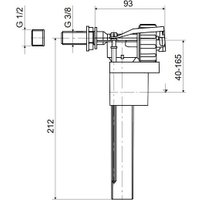 Впускной клапан Slovarm P-2446EF