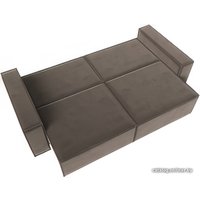 Диван Лига диванов Куба (велюр коричневый)