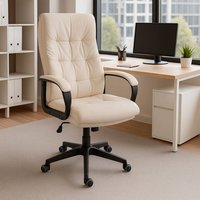 Офисное кресло AksHome Bunny (ткань, кремовый)