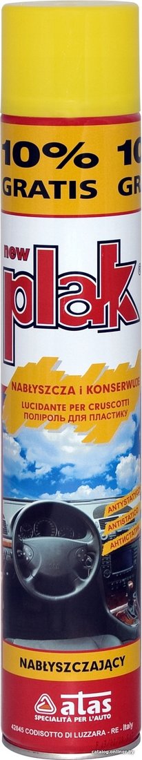 ATAS Полироль Plak 750 мл (лимон)