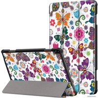 Чехол для планшета JFK Smart Case для Lenovo Tab M10 (бабочки)