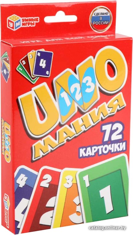 Настольная игра Умные игры Unoмания
