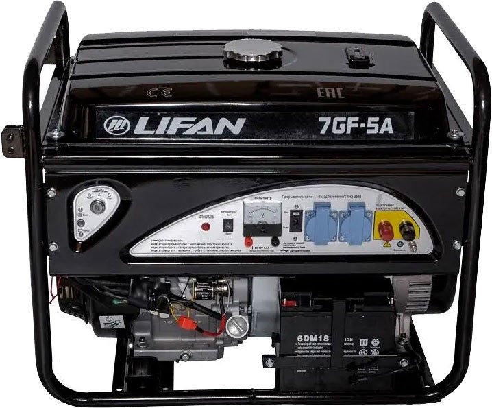 

Бензиновый генератор Lifan 7GF-5A LF7500AE