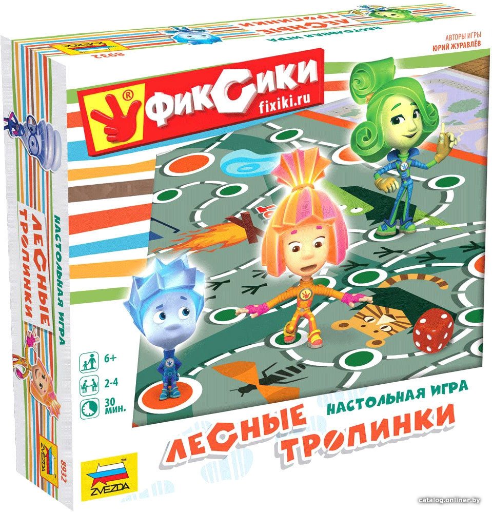 Настольная игра Звезда Фиксики. Лесные тропинки 8932