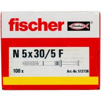 Дюбель-гвоздь Fischer N 5 x 30/5 F 513736 (100 шт)