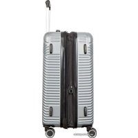 Чемодан-спиннер Gianni Conti Valencia GC201 66 см (серебристо-серый)