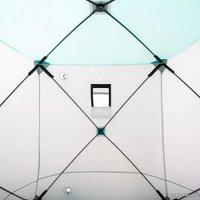 Палатка для зимней рыбалки Premier Fishing Куб PR-ISCC-150BG (бирюзовый/серый)