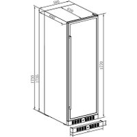 Винный шкаф Temptech ST180DRB