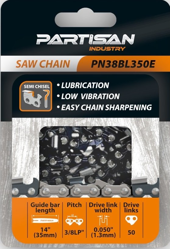 

Цепь для пилы Partisan PN38BL350E