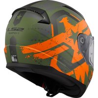 Мотошлем LS2 FF353 Rapid 2 Thunder Birds (L, оранжевый матовый)
