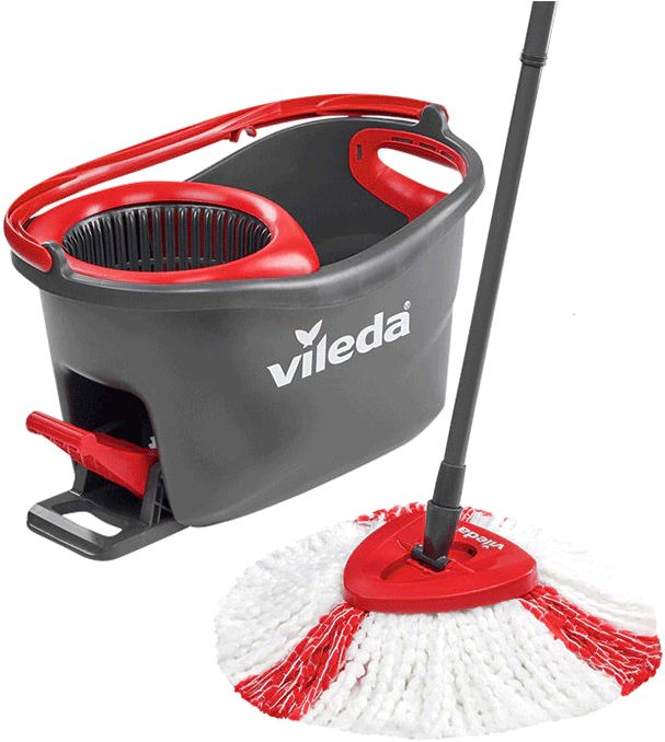 

Швабра с отжимом Vileda Turbo 163430