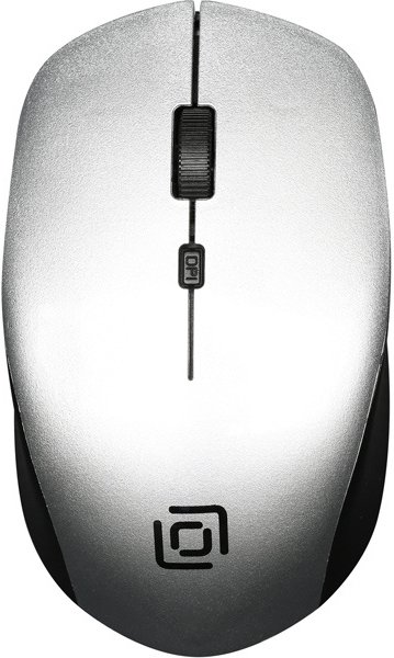 

Мышь Oklick 565MW (серебристый/черный)