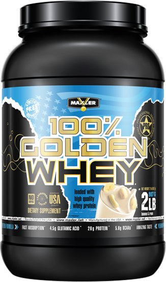 

Протеин комплексный Maxler Golden Whey (банановый крем, 908 гр)