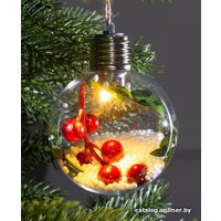 Елочная игрушка Luazon Ягоды 4357252 (теплый белый)