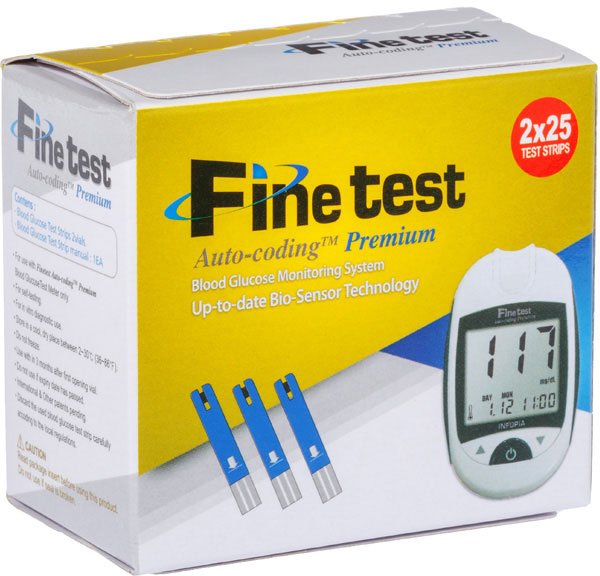 

Тест-полоски Infopia Finetest Auto-Coding Premium 50 шт.