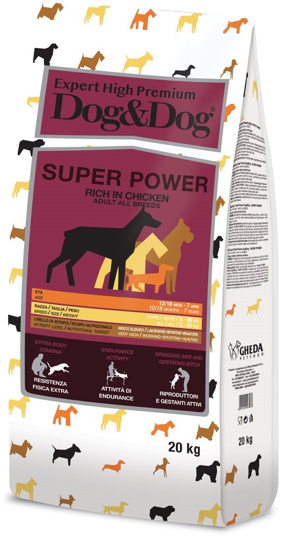 

Сухой корм для собак Dog&Dog Expert High Premium Super Power 20 кг