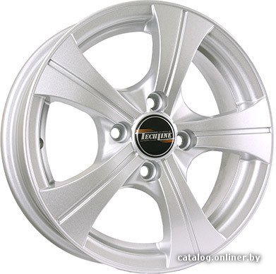 Литые диски TechLine 410 14x5.5 4x100мм DIA 67.1мм ET 43мм S