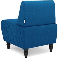 Интерьерное кресло MONOFIX Буно кресло (велюр/синий №13)