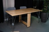 Мечта 1600x850 (дуб сонома, опоры складные, углы прямые с роликами и ручками)
