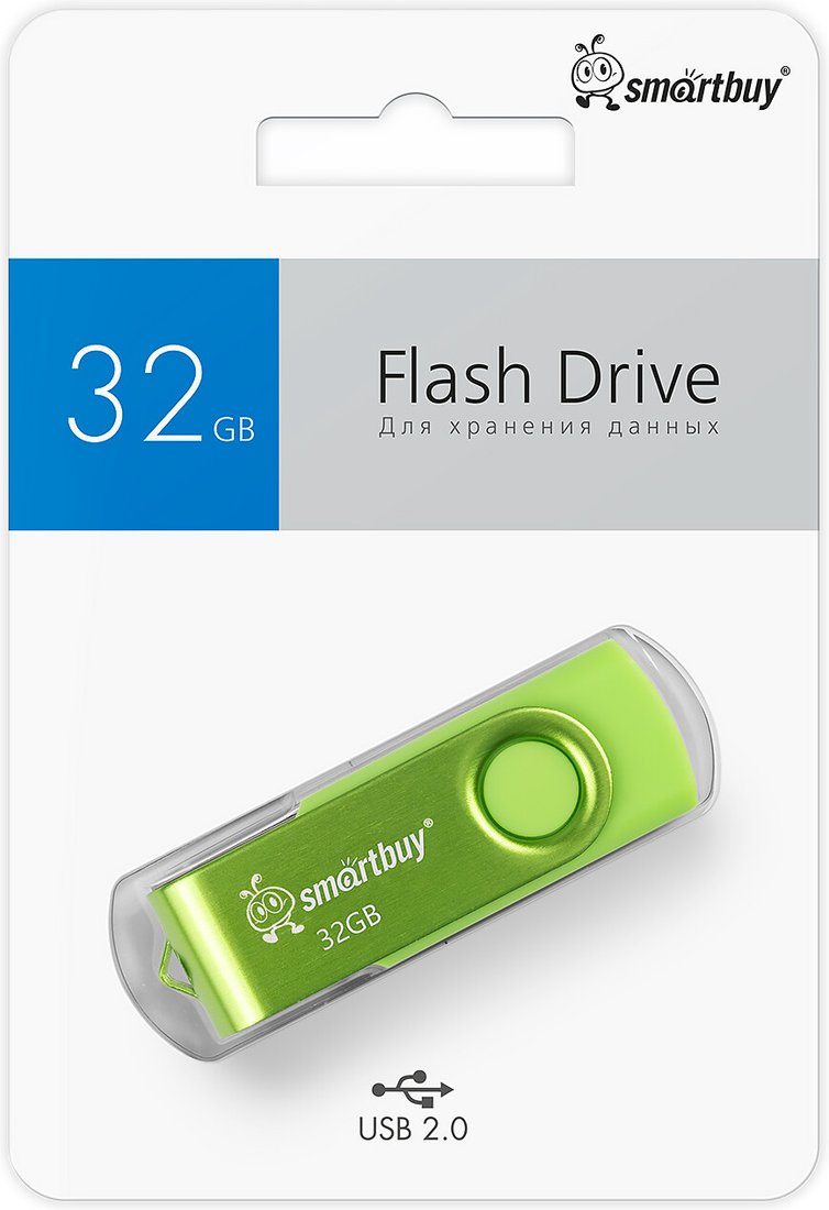 

USB Flash SmartBuy Twist 32GB (зеленый)