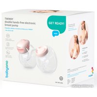 Электрический молокоотсос BabyOno Twinny 1002